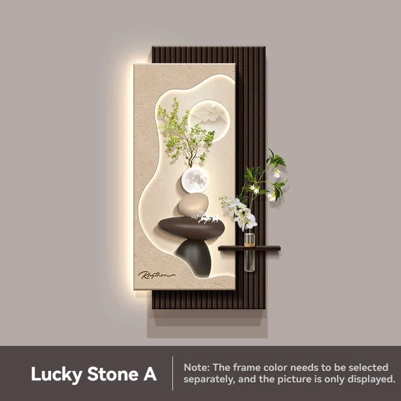 Nouvelle Lumière Murale LED Décorative pour Porte d'Entrée, Peinture Lumineuse pour Salon, Chambre,