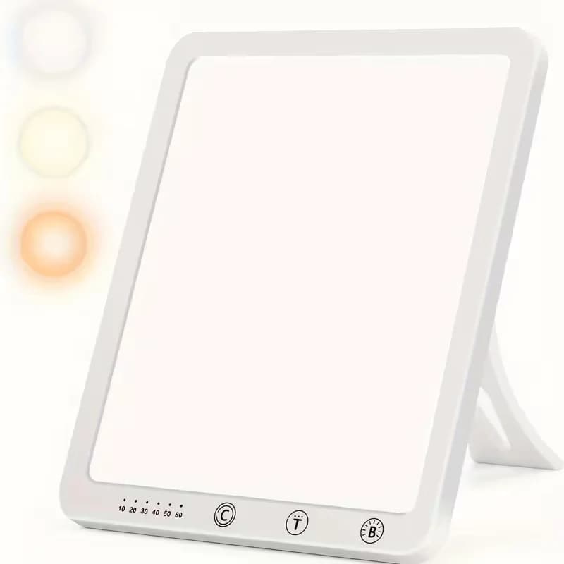 Lampe triste 10000Lux lampe de lumière du jour thérapie tactile Dimmable humeur Boost sommeil Focus