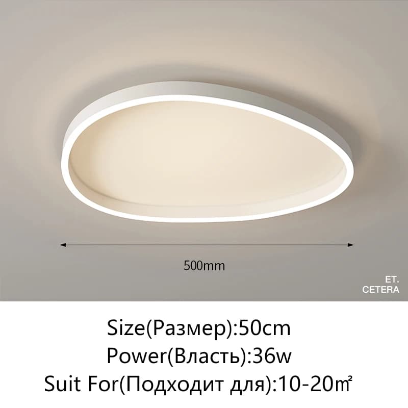 Ludeviation-Plafonnier LED suspendu, éclairage d'intérieur, luminaire décoratif de plafond, idéal po