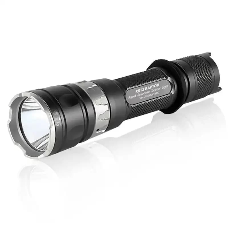 Jetbeam RRT2 Raptor lampe de poche tactique Edc torche lumière lampes de poche rechargeables auto-dé