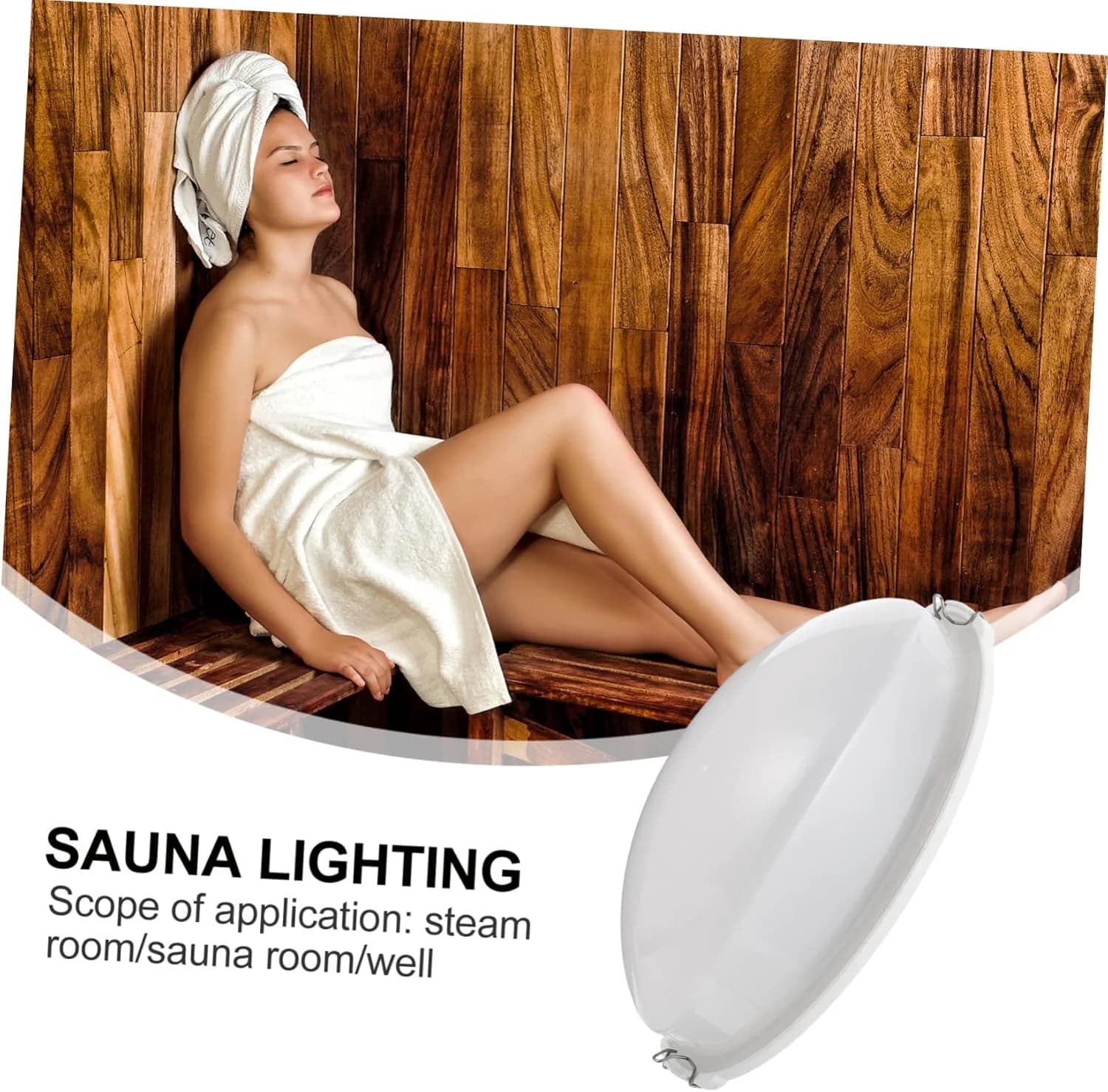 Lampe de sauna ovale - Lampes de sauna anti-explosion