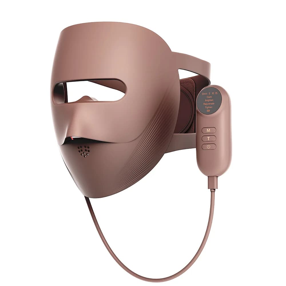 Thérapie par lumière rouge LED, masque facial en silicone à 4 couleurs, lumière rouge photonique, ra