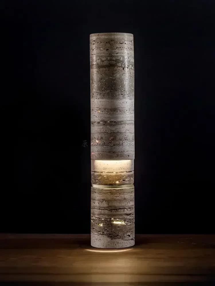 Lampadaire en marbre de styliste italien, lampe de chevet moderne en pierre naturelle pour salon, ch