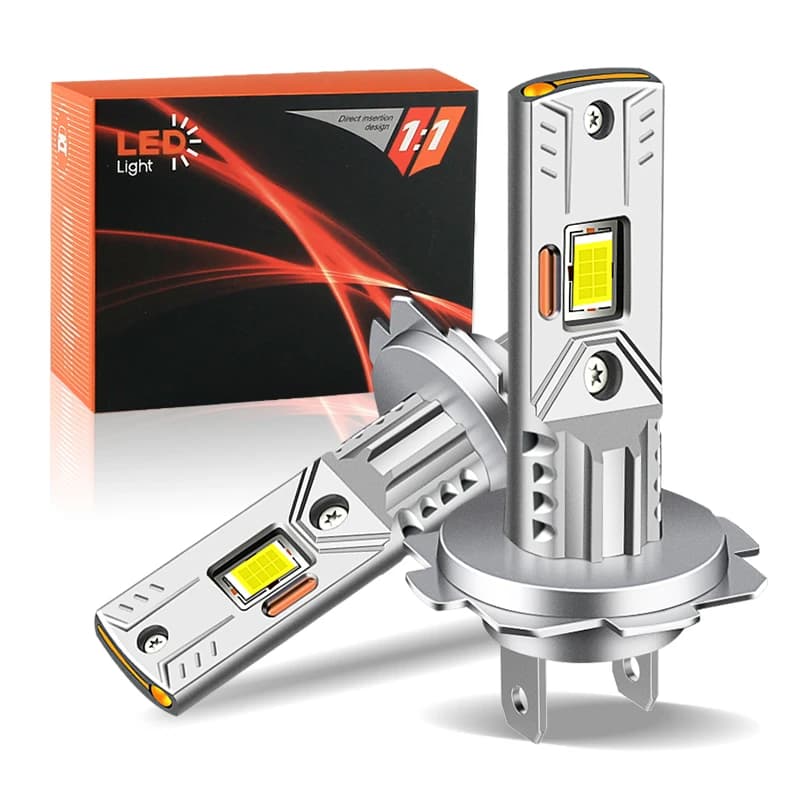 2 ampoules de phare LED CANbus H7 H11 60W, puissance élevée, antibrouillard, super lumineuses, Plug 