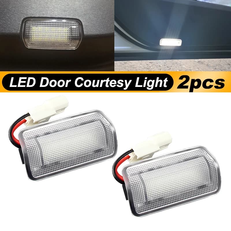 2X lumière de courtoisie de porte LED de voiture pour Toyota Camry Sienna Avalon Tundra Venza Highla