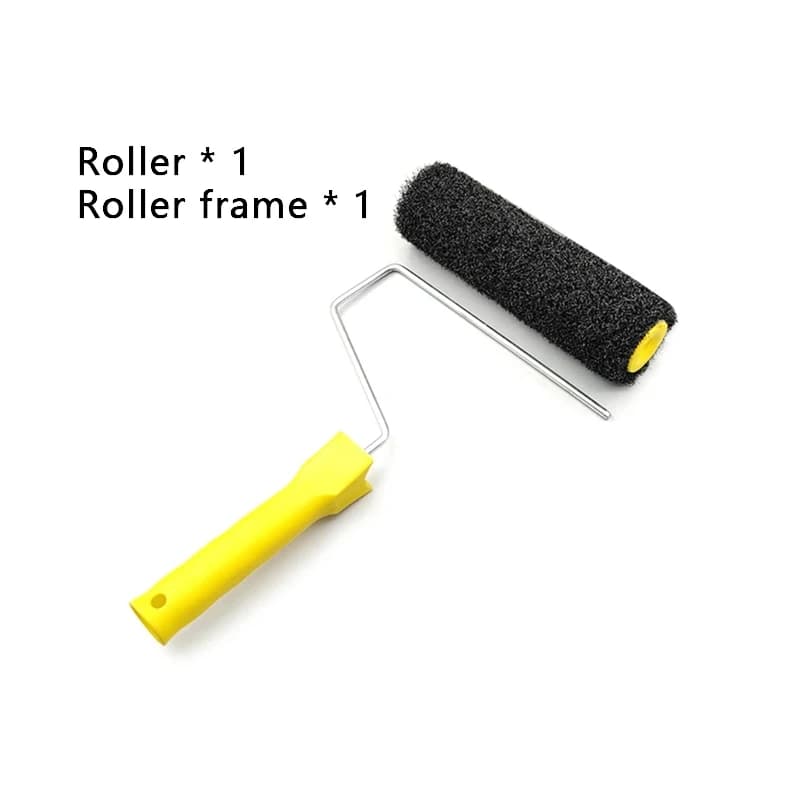 Outil de décoration intérieure DIY : Rouleau à fibres de 9 pouces pour l'application de mastic et la