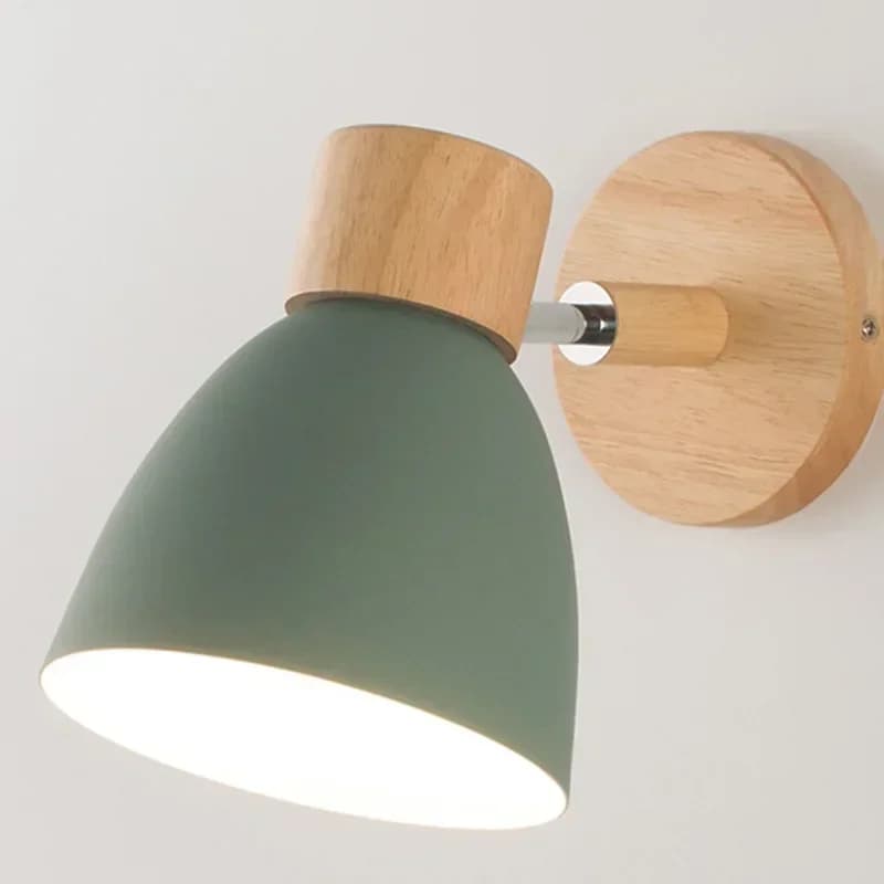 Macaron lampe de chevet applique chambre salon Simple couloir Led personnalité créative balcon Resta