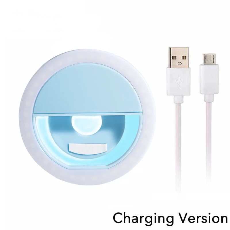 Lumière de remplissage de selfie LED, lumière de remplissage d'objectif de téléphone portable, adapt