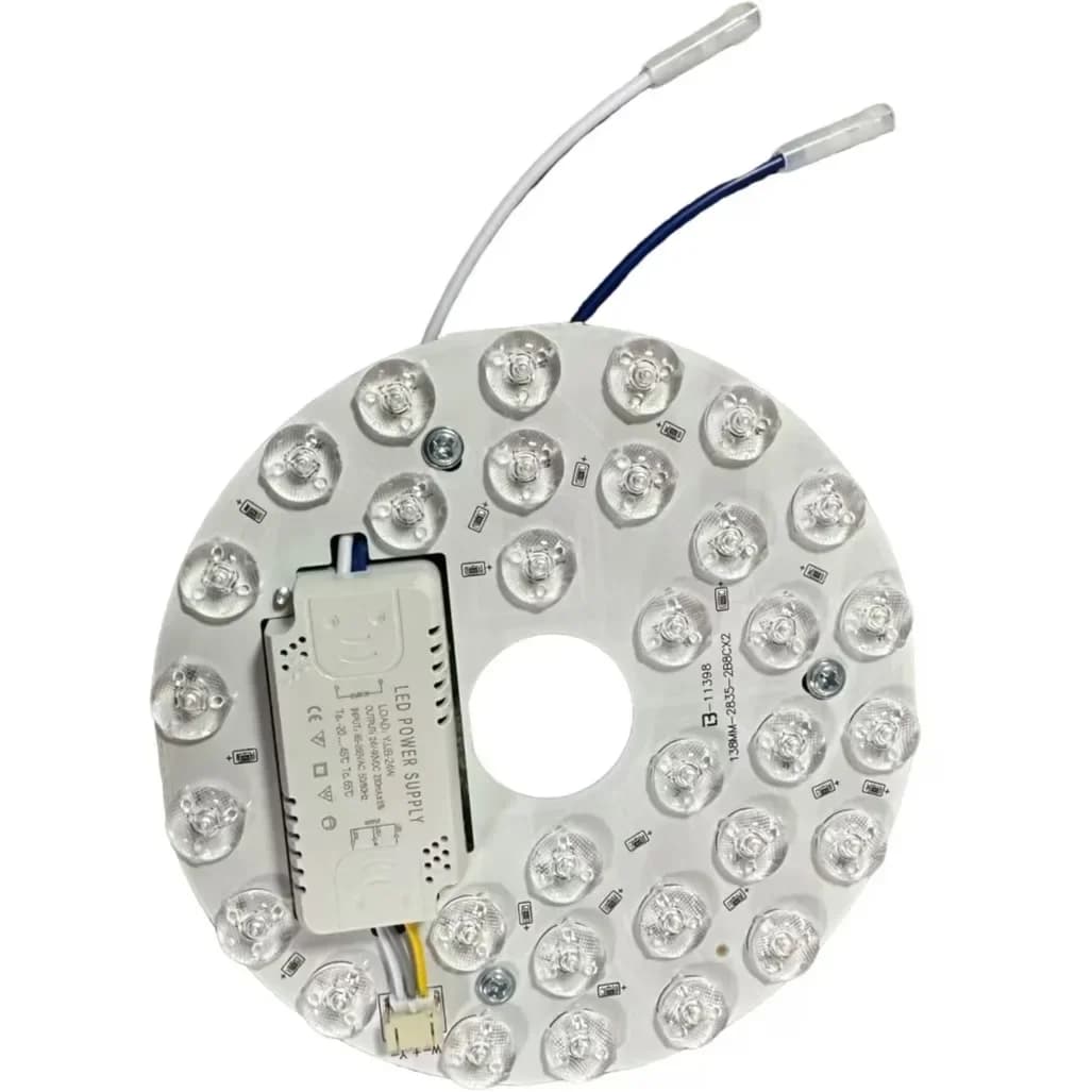 Panneau lumineux moderne lumière tricolore, Installation Simple lampe de plafond Led à absorption ma