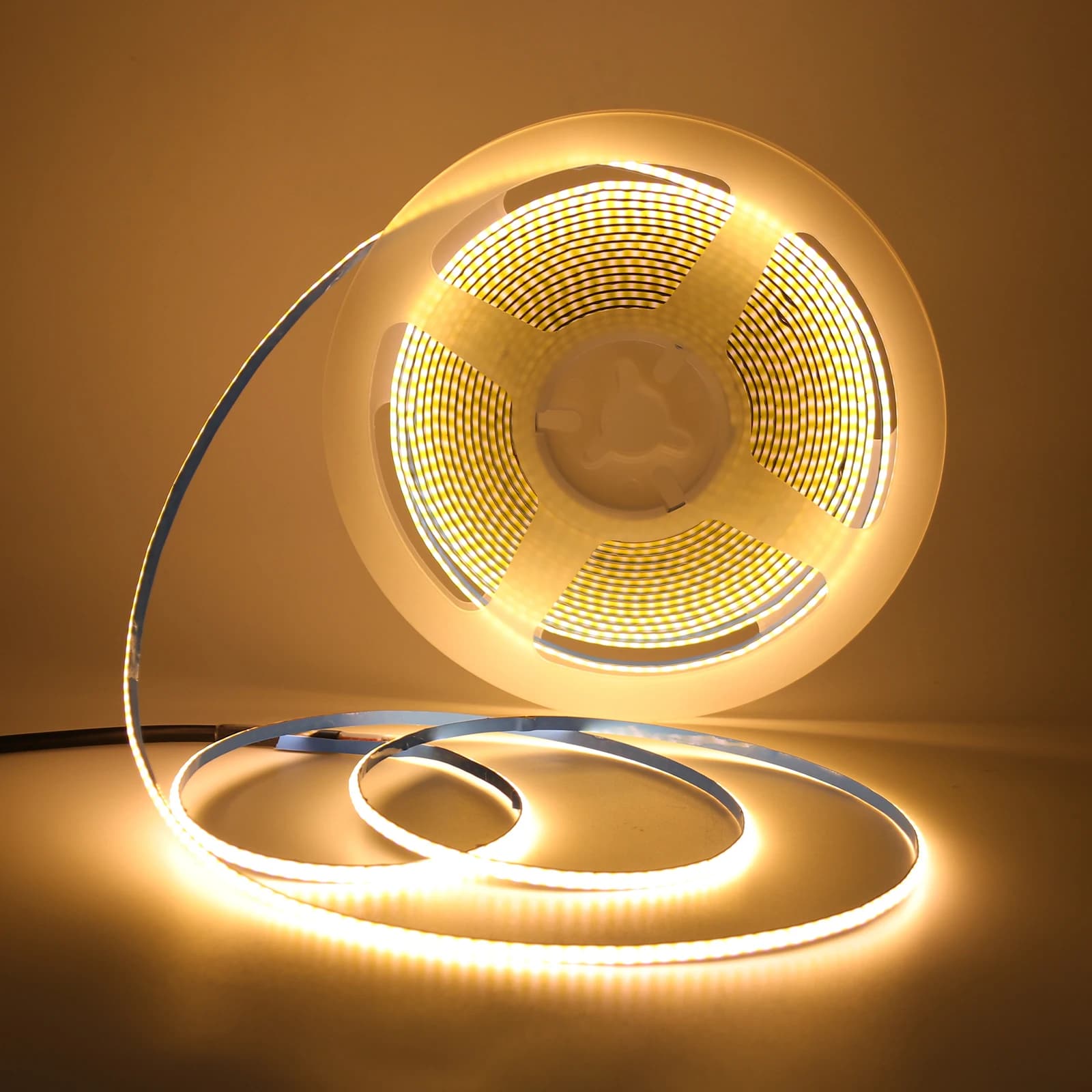 Bande LED COB ultra-fine de 3 mm, USB 5V, 320 LED/m, ruban lumineux linéaire flexible pour la cuisin