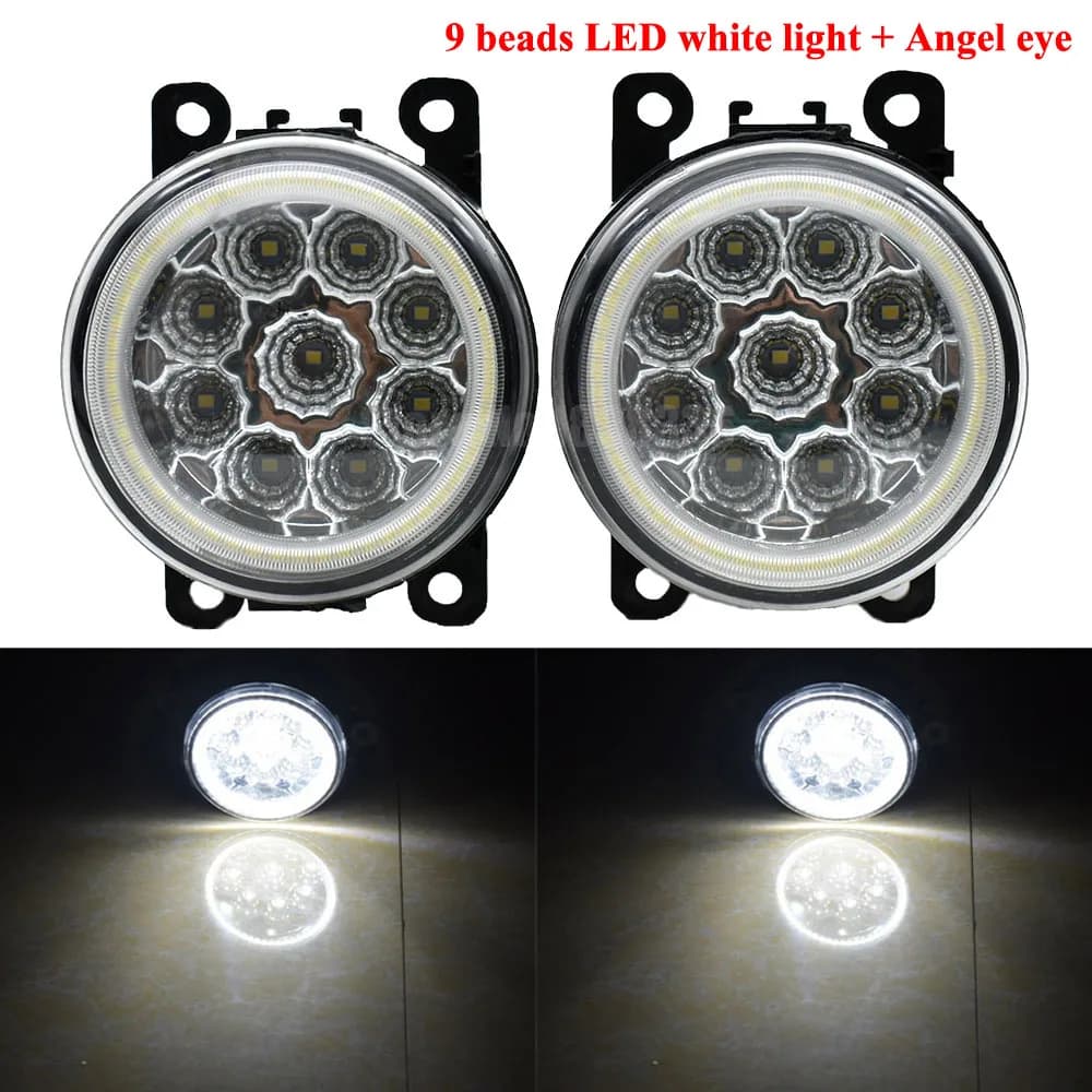 Enquêter Antibrouillard LED Angel Eye DRL 12V, pour Mitsubishi Outlander III 3 corner_W-GF _ W - ZJ 
