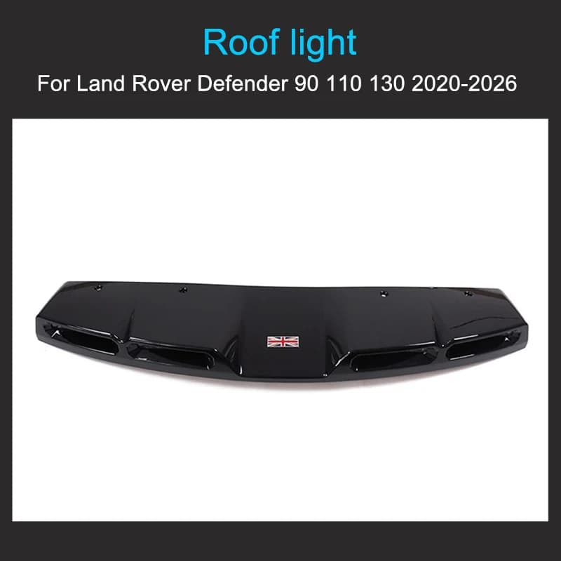 Lampe de toit style urbain pour Land Rover Defender 90 110 130 2020-2026, avec télécommande sans fil