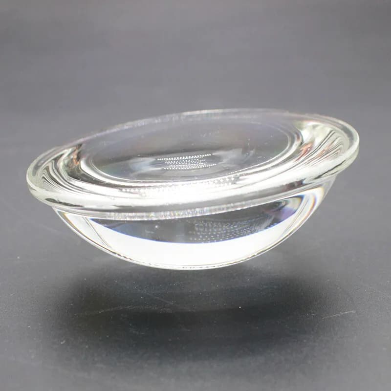 1 lentille asphérique en verre optique de 67 mm, lentilles plano-convexes pour projecteur de lampe, 