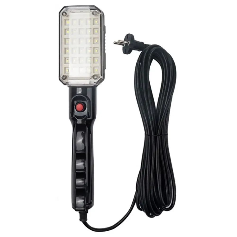 Lampe de travail LED robuste, lampe d'inspection portative pour réparation automobile, fil de cuivre