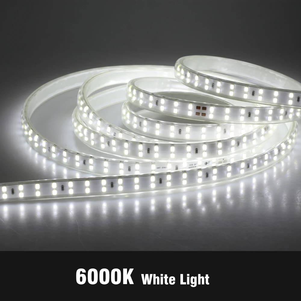 Ruban LED haute luminosité et étanche - 120LED/m, différentes longueurs disponible