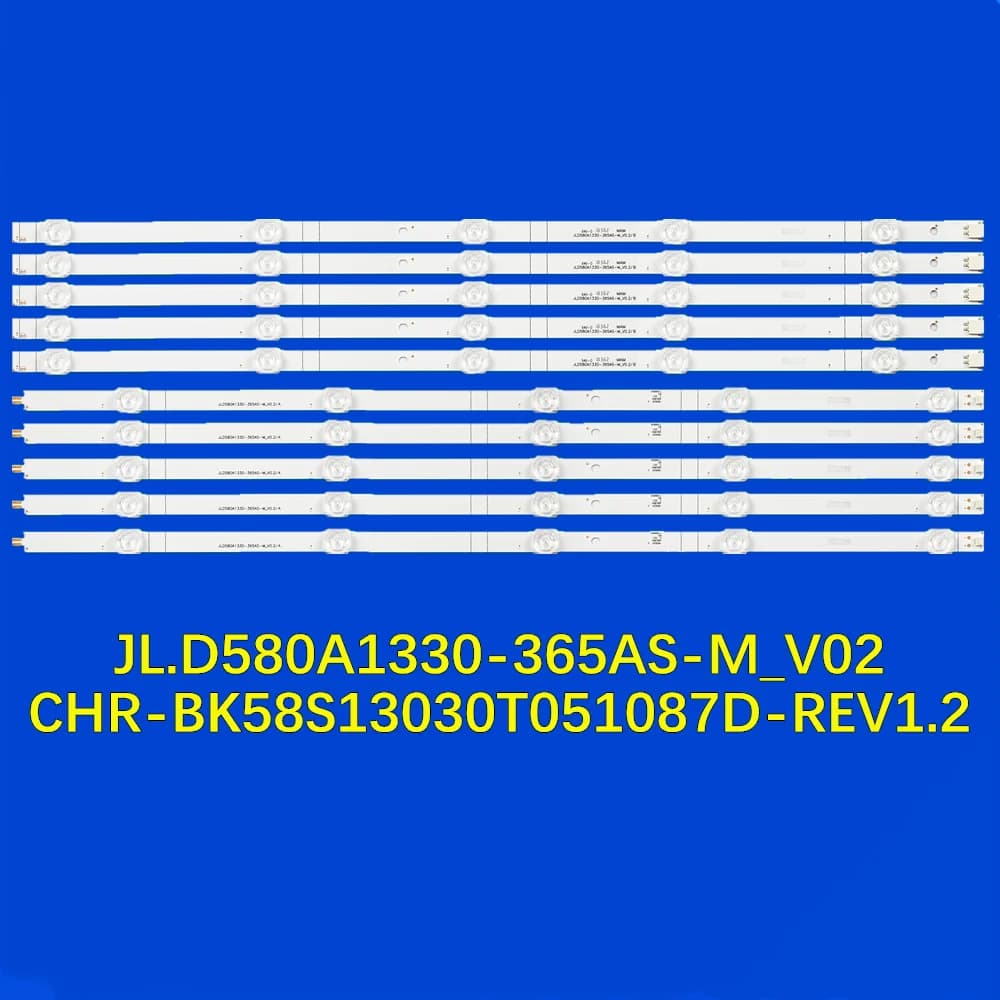 Rétroéclairage TV LED pour HZ58A55 58V1A 58B7200UW 58R6E H58AE6000 H58AE6100 58H6550E LC-58Q620U LC-