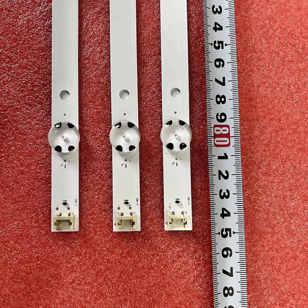 Bande de rétro-éclairage LED pour TV UF64 UHD 43UF640T HC430DGN-SLNX1 43UH610T 43UF6400 43UF640V 43U