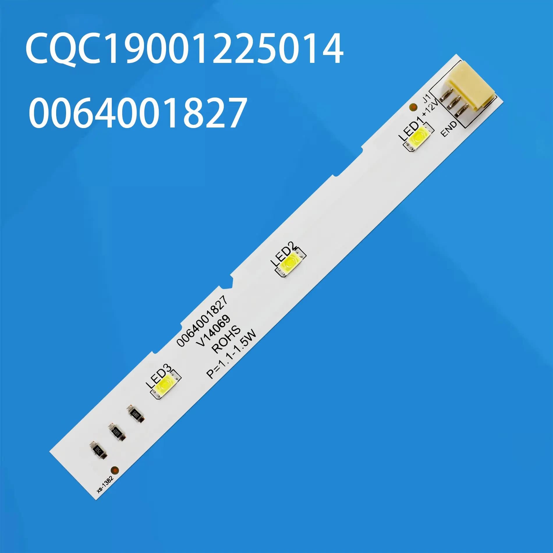 Bande LED pour réfrigérateur congélateur Haier BCD-575WDBI 0064001827   MDDZ-176 A06 CQC 19001225014