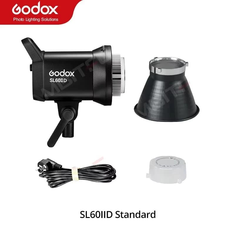 Lampe vidéo LED COB Godox SL60IID SL60II D SL60IIBi SL60II Bi avec contrôle sans fil 2.4G/Bluetooth,