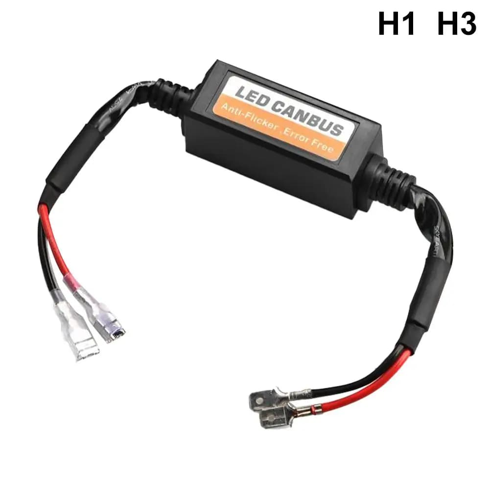 Décodeur Canbus pour phares LED, anti-tremblement, annulateur d'erreur pour ampoules LED H7 H4 H11 9