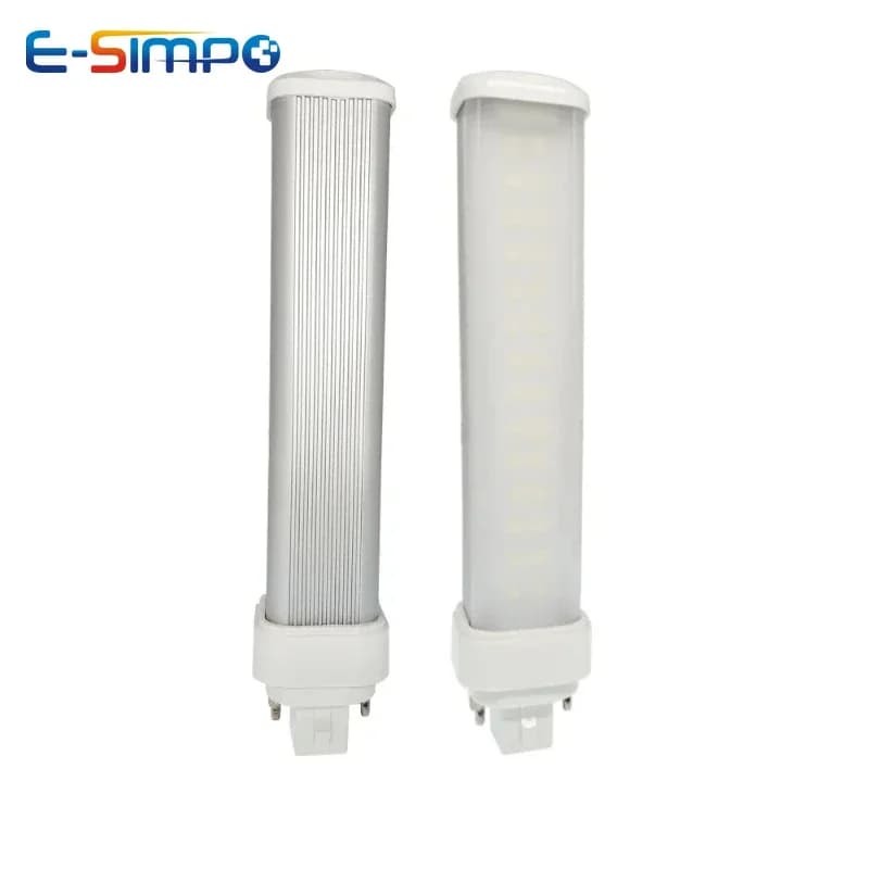 1PC 4Pin G24Q LED horizontale 7W 9W 11W PL lampe G24q-1 G24q-3 PLC-18W PLC-26W CFL remplacement CE R