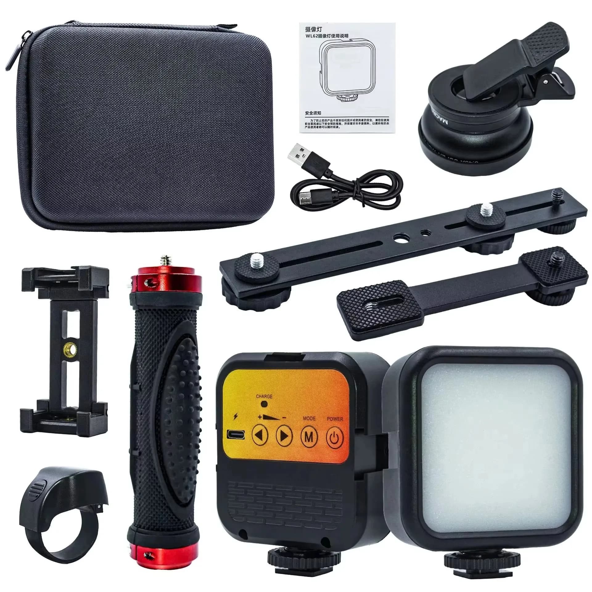 Lumière de photographie dentaire intra-orale LED, lampe de remplissage buccale, équipement dentaire,