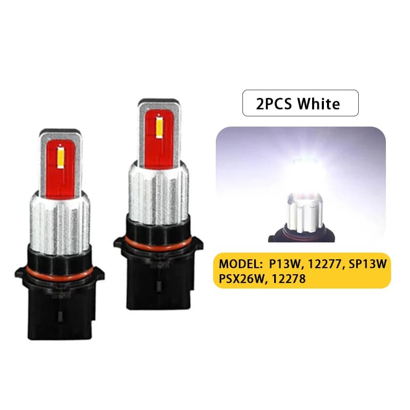 2 pièces P13W PSX26W LED feux de jour SH23W pour Subaru XV/Forester/Outback/Levorg/WRX STI/Impreza, 