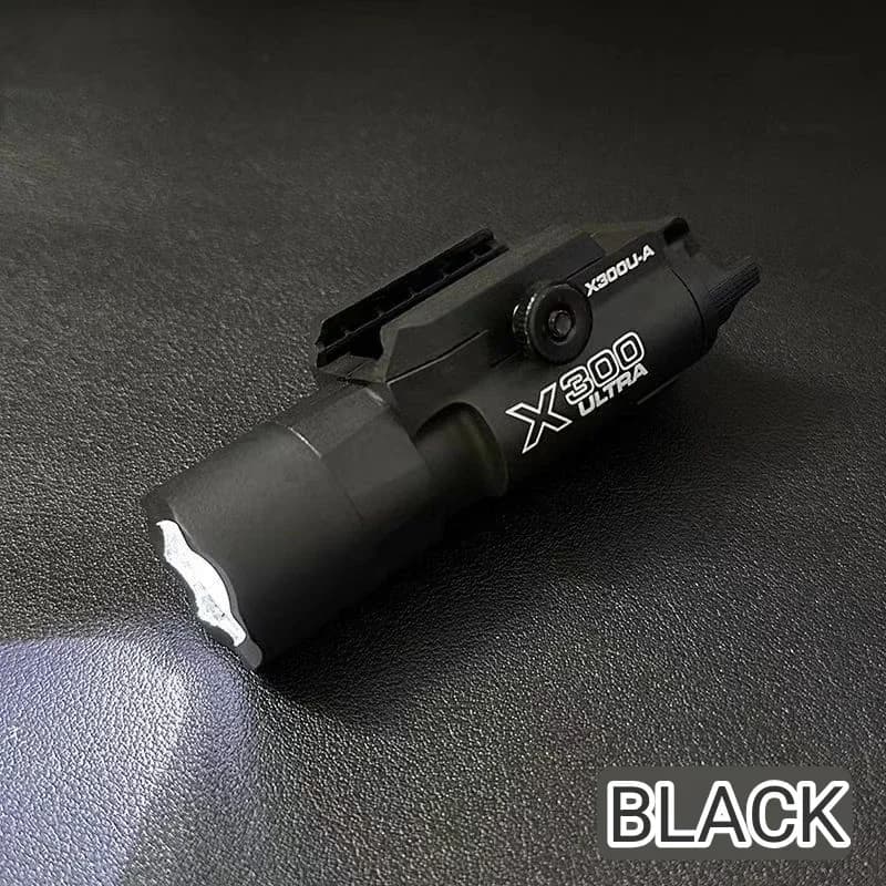 Nouvelle lampe tactique multifonctionnelle X300U-A : compatible avec rail de 20 mm, pour armes à air