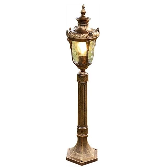 Lampe d'extérieur en aluminium étanche IP65, lampe de pelouse, lampadaire, jardin, cour de la commun