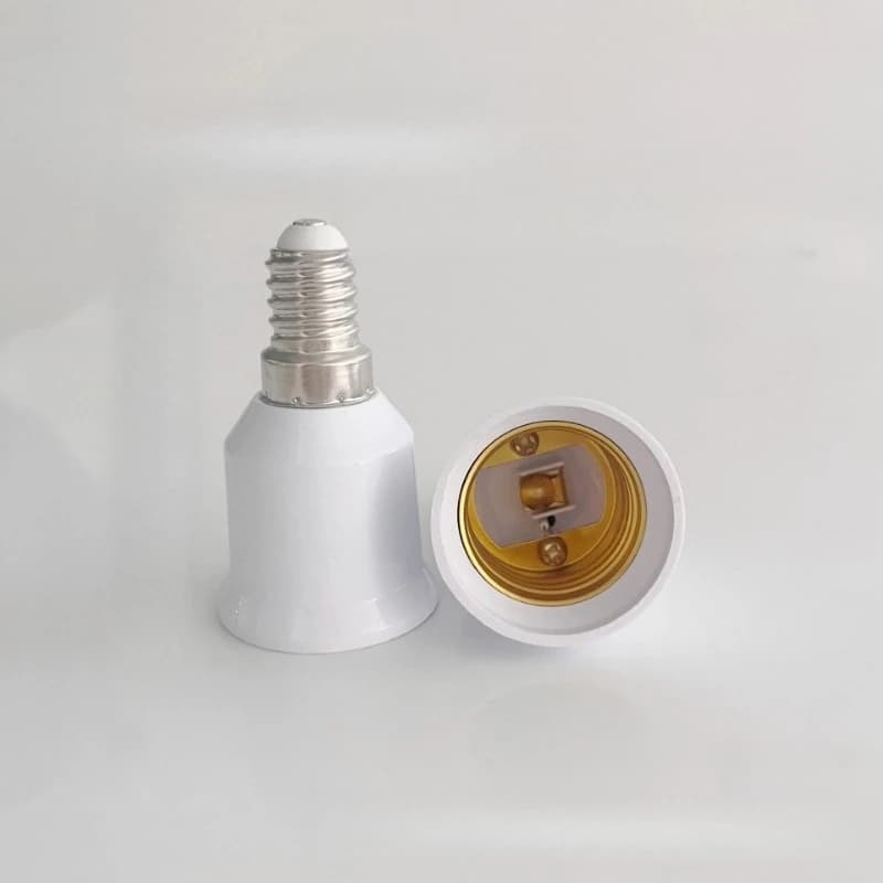 Convertisseur de support de lampe E14 à E27, convertisseurs de Base de douille ignifuge, adaptateur 
