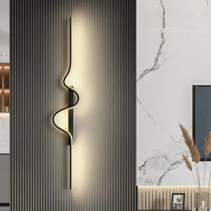 Applique Murale LED au Design Moderne, Luminaire Décoratif d'Nik, Idéal pour un Salon, des Escaliers