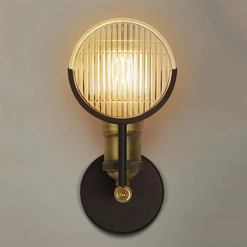 Applique Murale Vintage en Bronze, Luminaire Décoratif d'Nik, Style Industriel, Rétro Américain, Idé