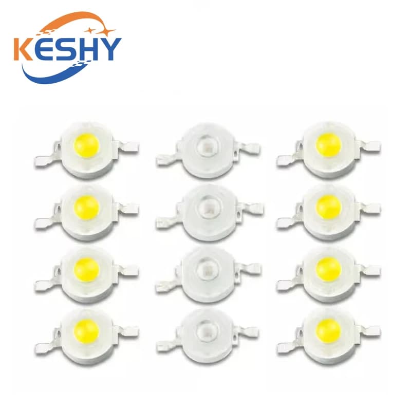 LED haute puissance 1W 3W 5W, 5 pièces, blanc froid, blanc naturel, blanc chaud, RGB, rouge, vert, b