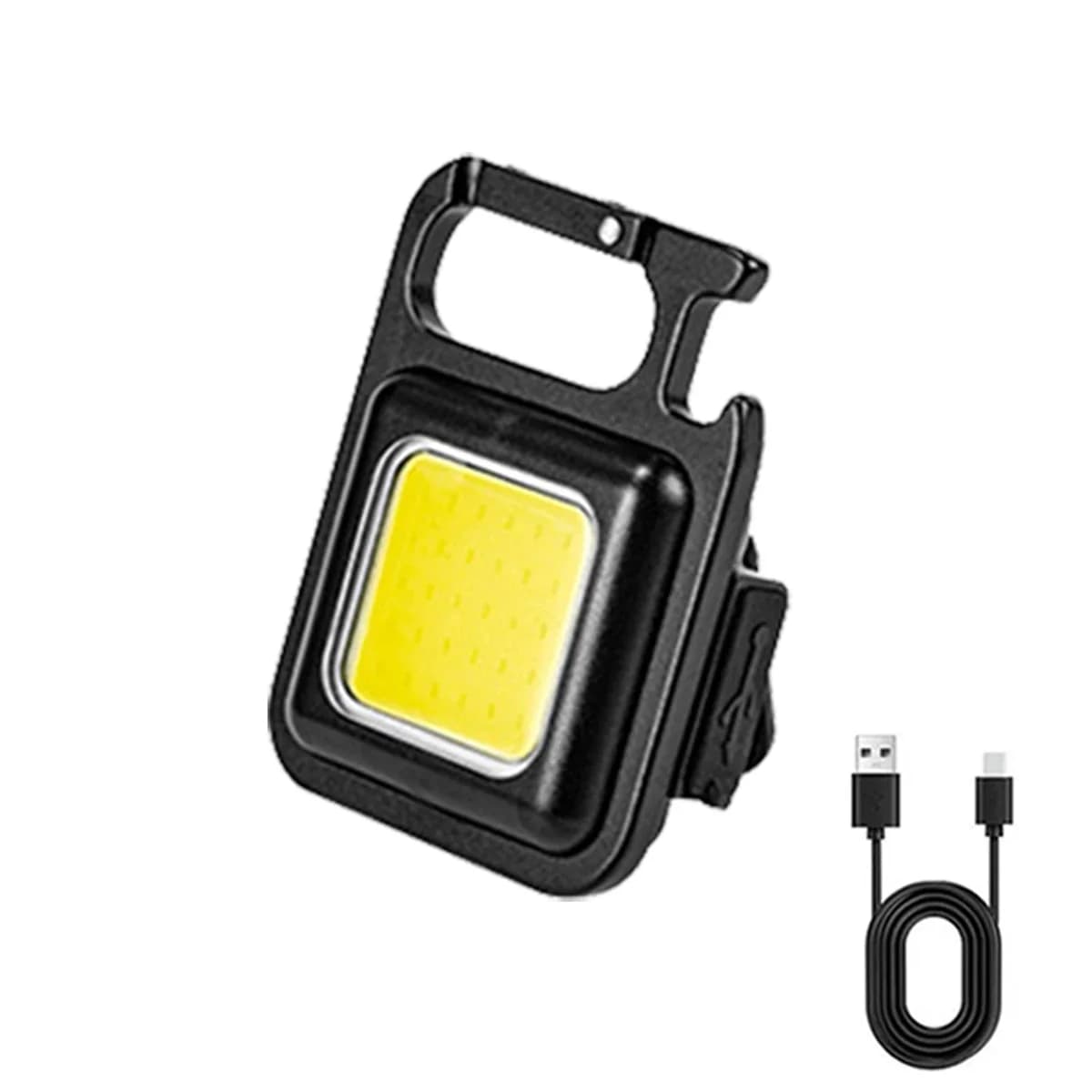 1/2Pack Rechargeable COB LED phare fort magnétique puissant phare Super lumineux étanche tête torche