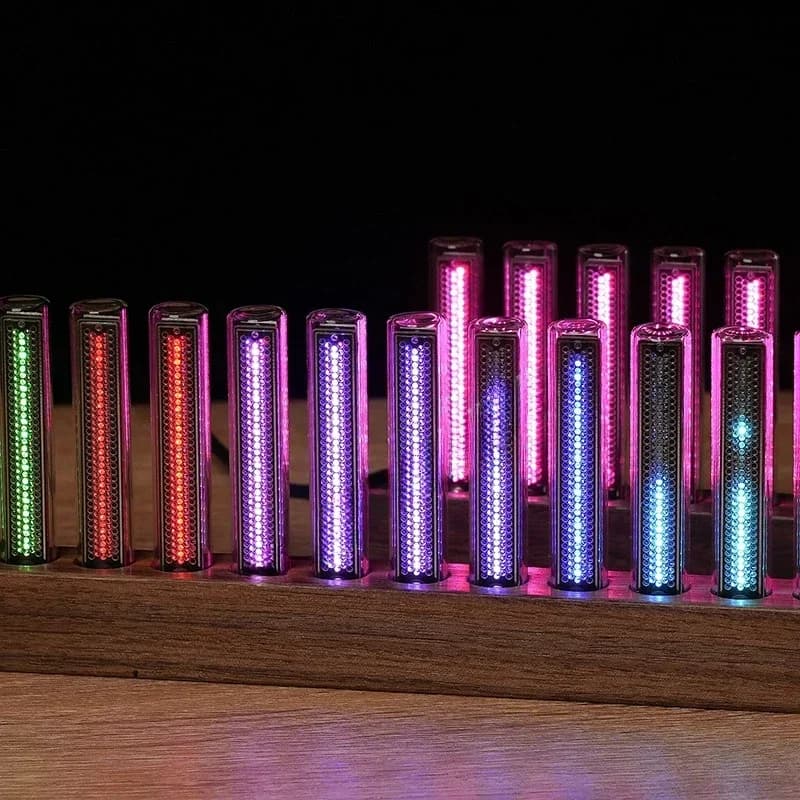 Lampe LED à spectre de rythme de musique électronique, Tube lumineux, décoration de bureau, cadeau