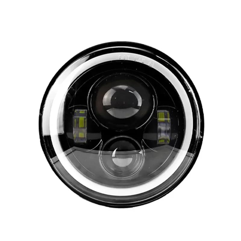 Pour Lada Niva 4X4 JK LJ voiture 7 "phare Defender 90 110 phares LED ronds DRL avec feu de signalisa