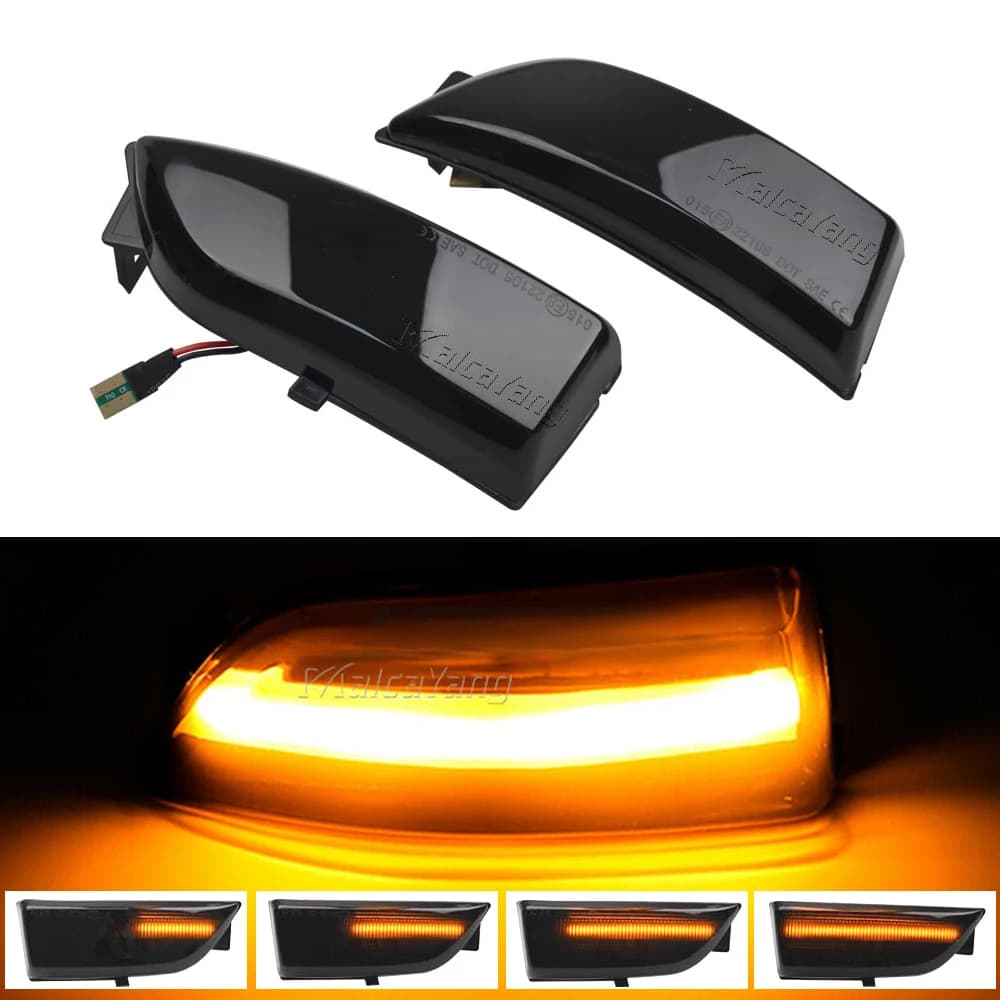 Pour Ford Ranger T6 2012-2019 Raptor Wildtrak LED clignotant dynamique clignotant séquentiel rétrovi