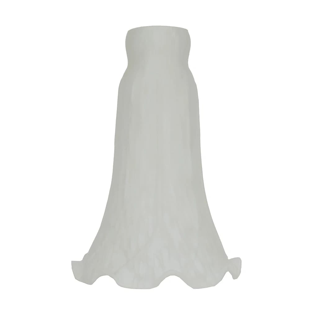 Abat-jour en verre Pond Lily, 4 pouces de large, 6 pouces de haut, 1,5 pouce, blanc, bleu, rose, jau