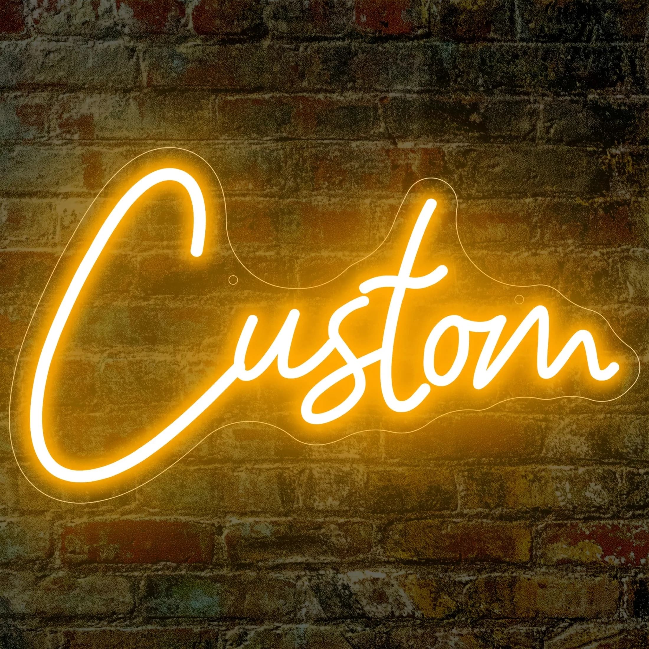 Enseignes néon LED personnalisées, lettres lumineuses décoratives murales pour mariages, anniversair