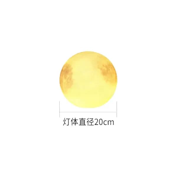 Lampe de pelouse lunaire extérieure en fibre de résine, ronde, étanche, prise de terre de jardin, éc