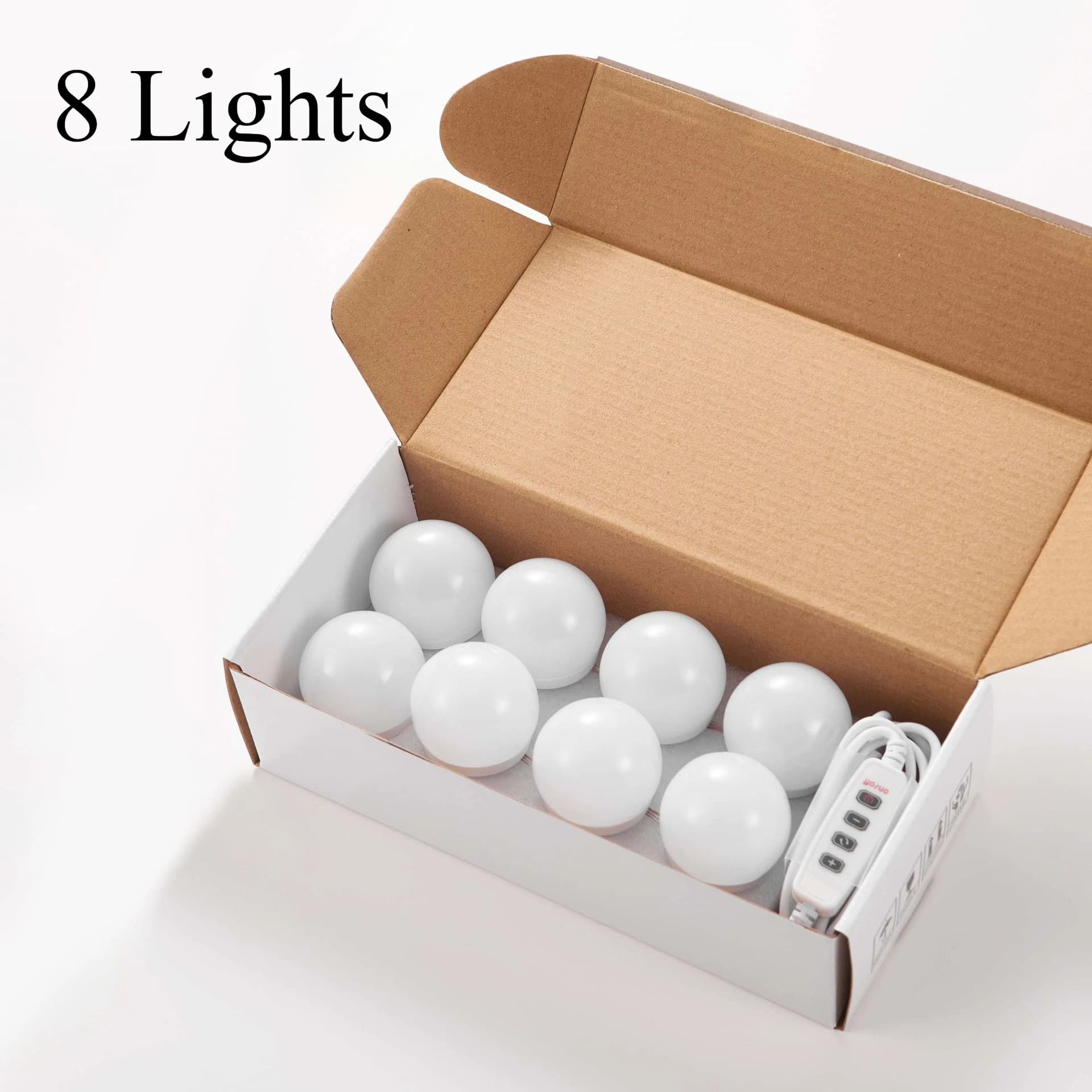 Hollywood maquillage vanité miroir lumière bâton sur professionnel réglable 3 couleurs LED USB ampou
