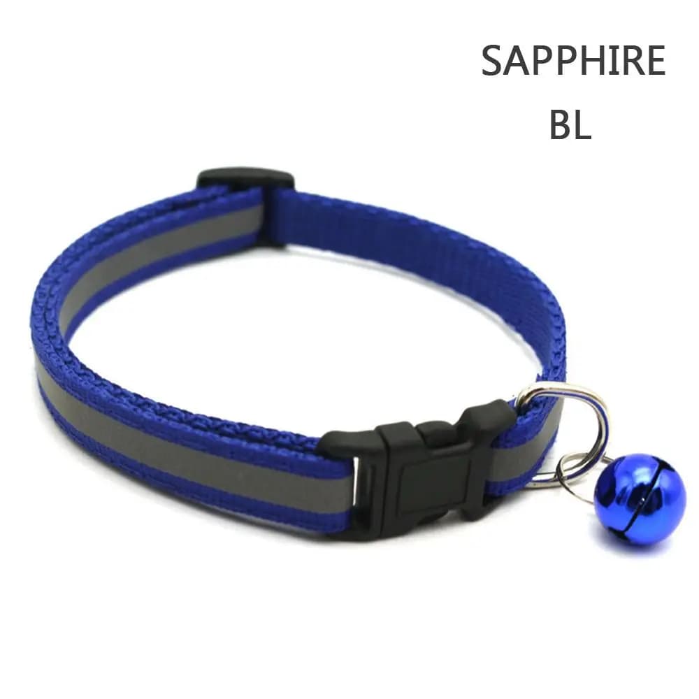 Clignotant réglable lumière nuit chien accessoires pour chiot chaton Nylon collier fournitures pour 