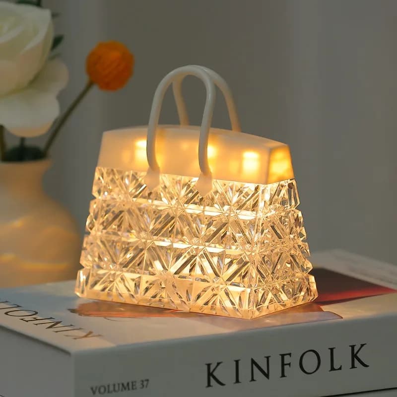 Parure petite veilleuse nouvel anniversaire avec main cadeau lumière d'ambiance pour envoyer des cop