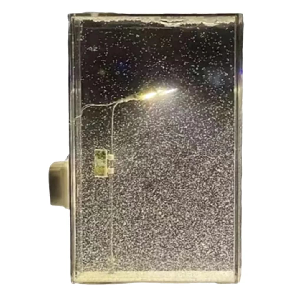 1/2 pièces neige paysage veilleuse neige lampe matériel Pack bricolage à la main noël lumière bureau