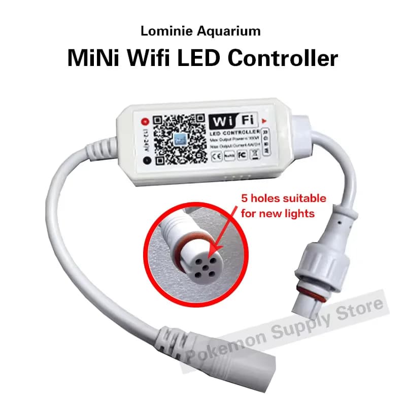 Contrôleur LED Wifi Lominie Aquarium Surplife, uniquement compatible avec les nouvelles lumières RGB