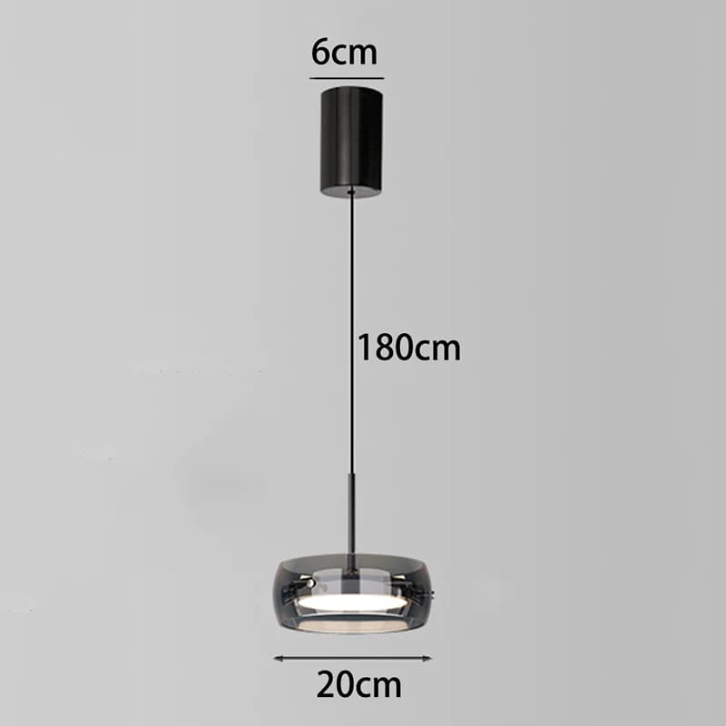 Lumières LED de décoration de bâtiment de grande hauteur de luxe moderne, lampes suspendues d'escali