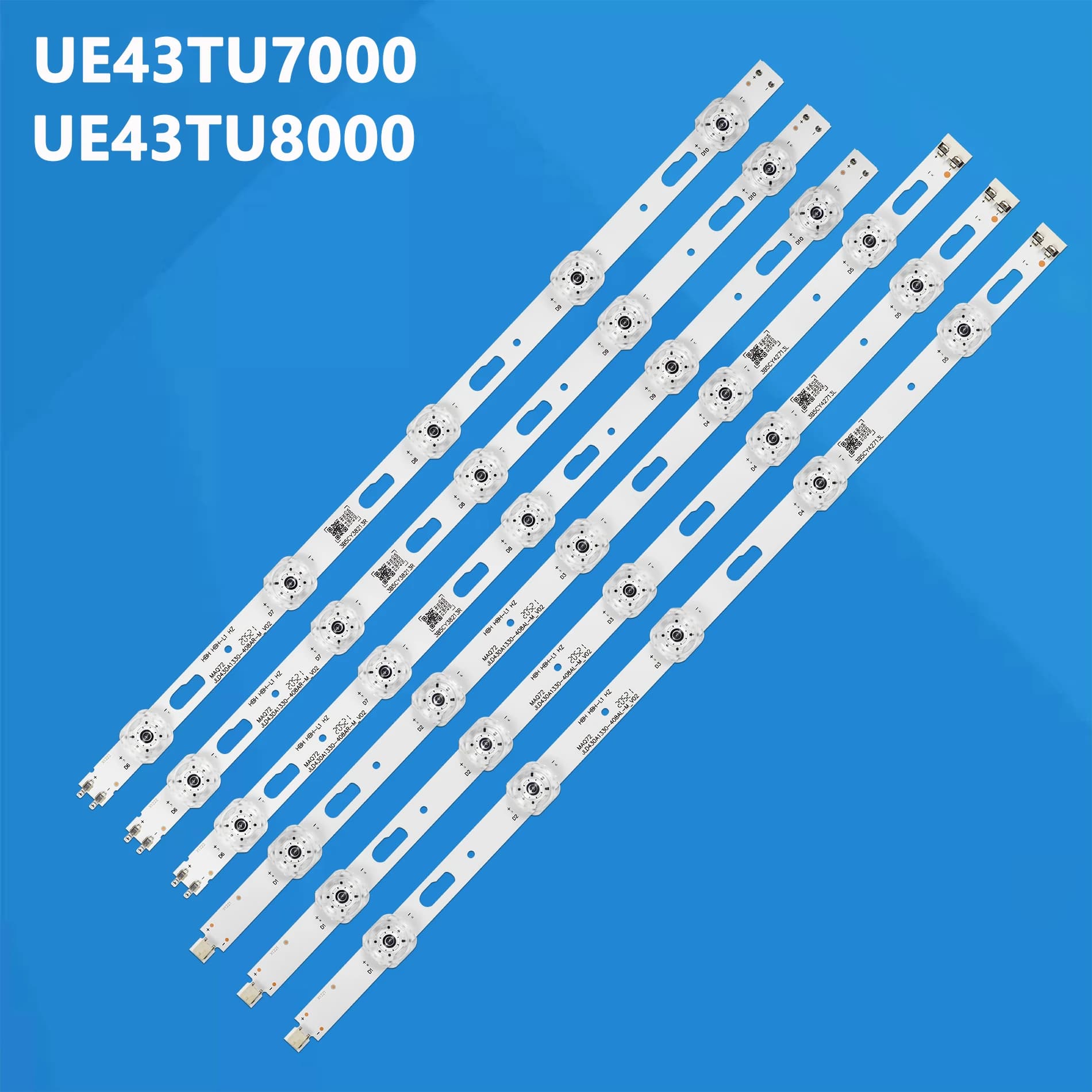 Kit Barre LED Rétroéclairage Pour Samsung BN96-50319A 50320A LM41-00868A LM41-00867A JL.D430A1330-40