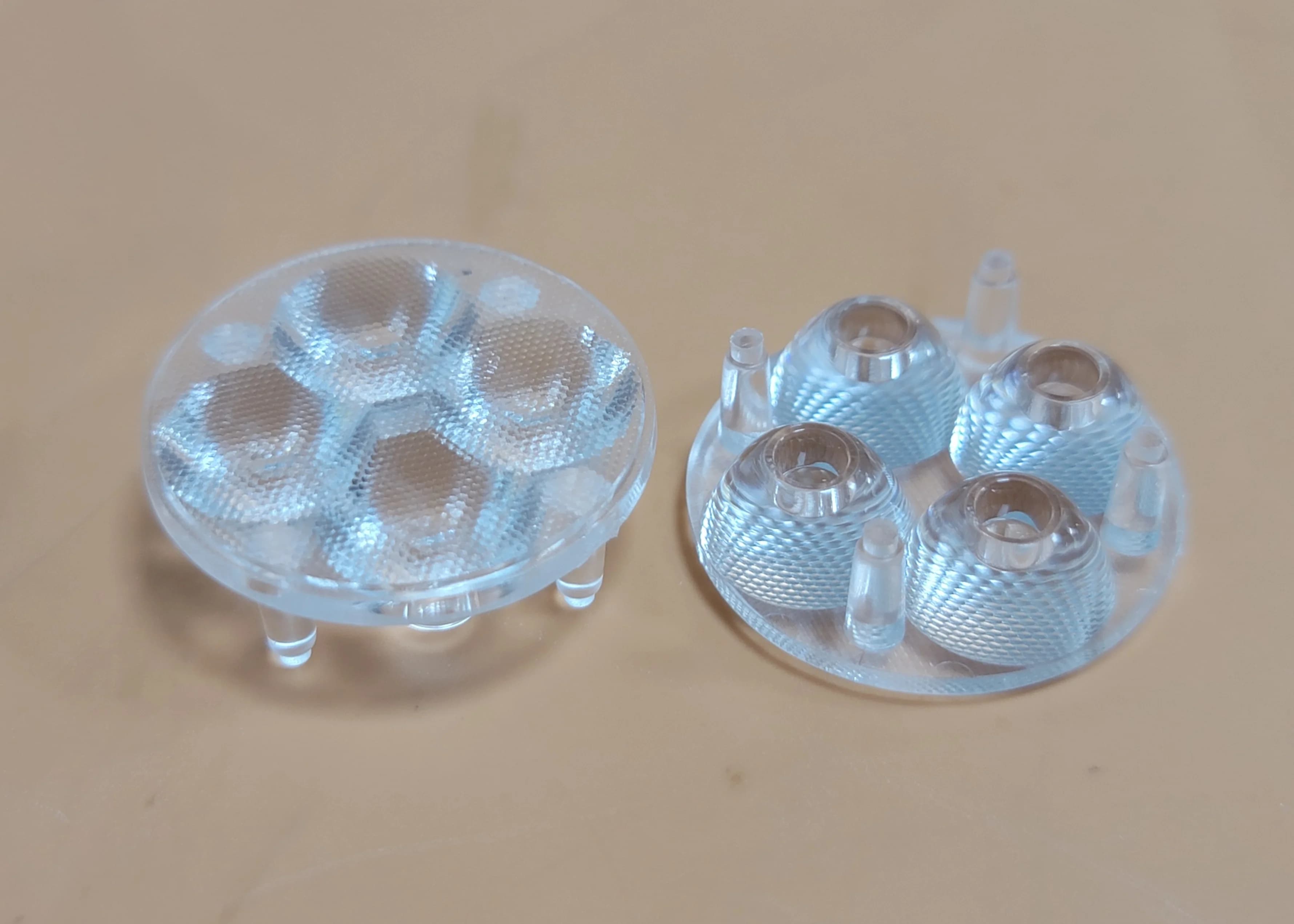 XLamp ® Lentilles LED XP/XT Diamètre 25 mm 4 en 1 Lentilles LED, 10 à 60 degrés, SST20 SMD 3030 35