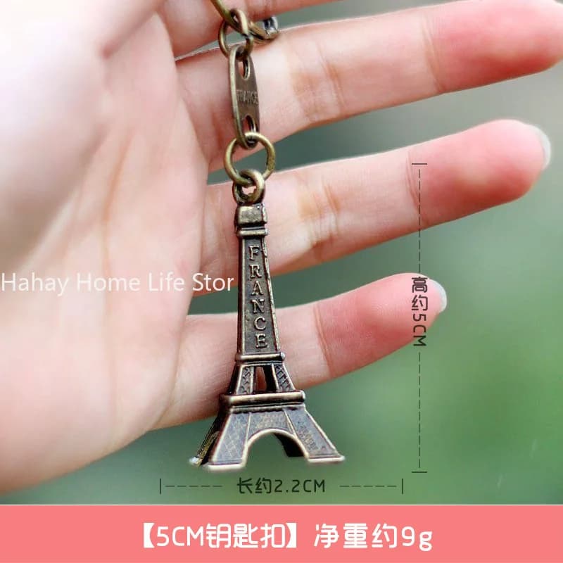 Tour Eiffel de Paris en Bronze, artisanat en métal, accessoires de décoration pour la maison, Figuri