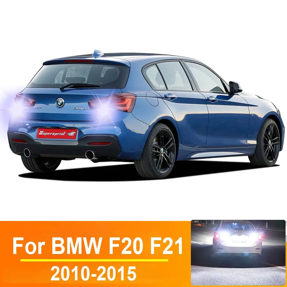 Ampoules de feux de recul LED, 2 pièces, pour BMW série 1 F20 F21 114 116 118 120 2010 2011 2012 201
